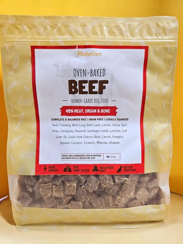 Oven-Baked Beef Recipe for Dogs
