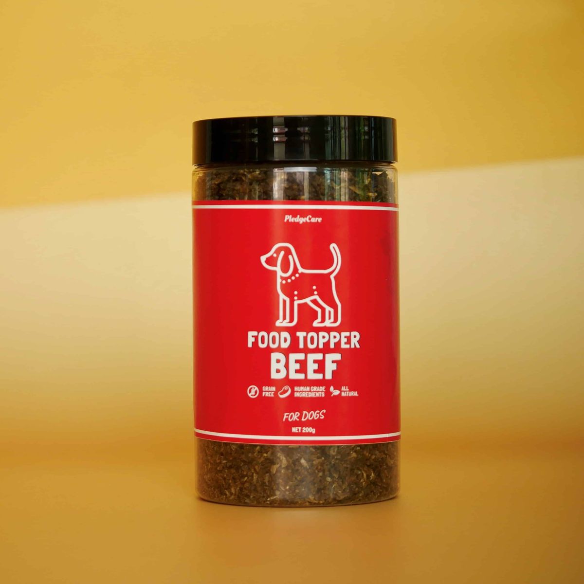 food topper for dogs with beef flavour