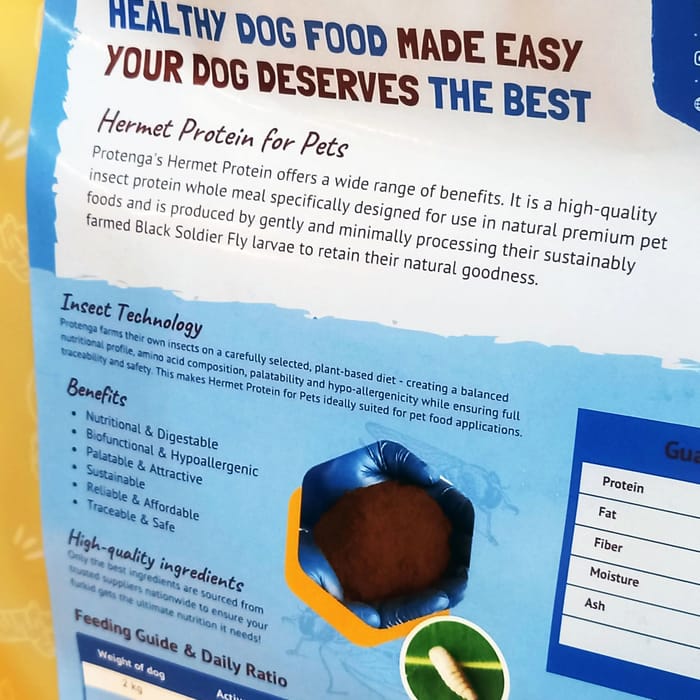 insect food dog