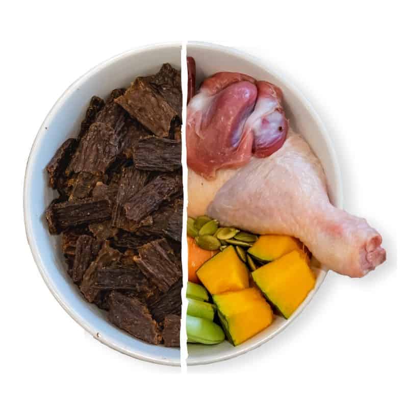 dog food with local ingredients