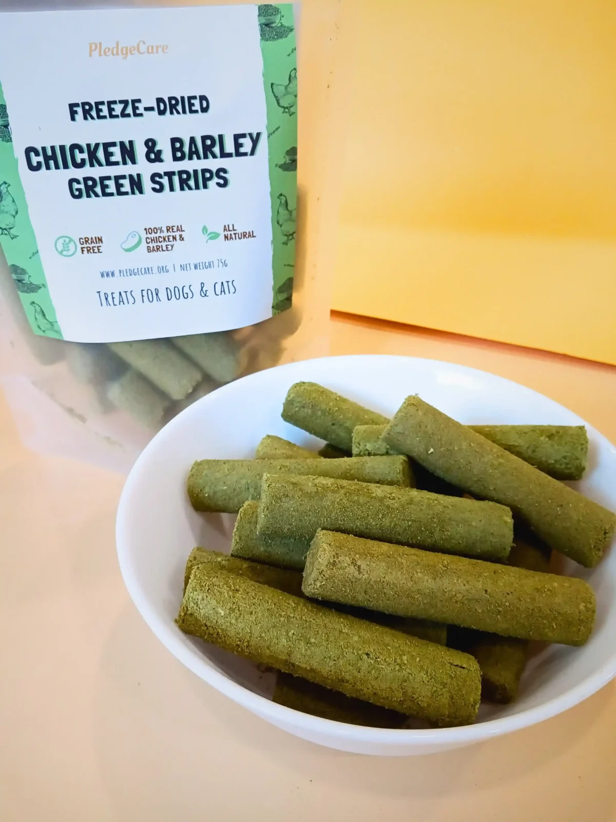 chicken and barley treats