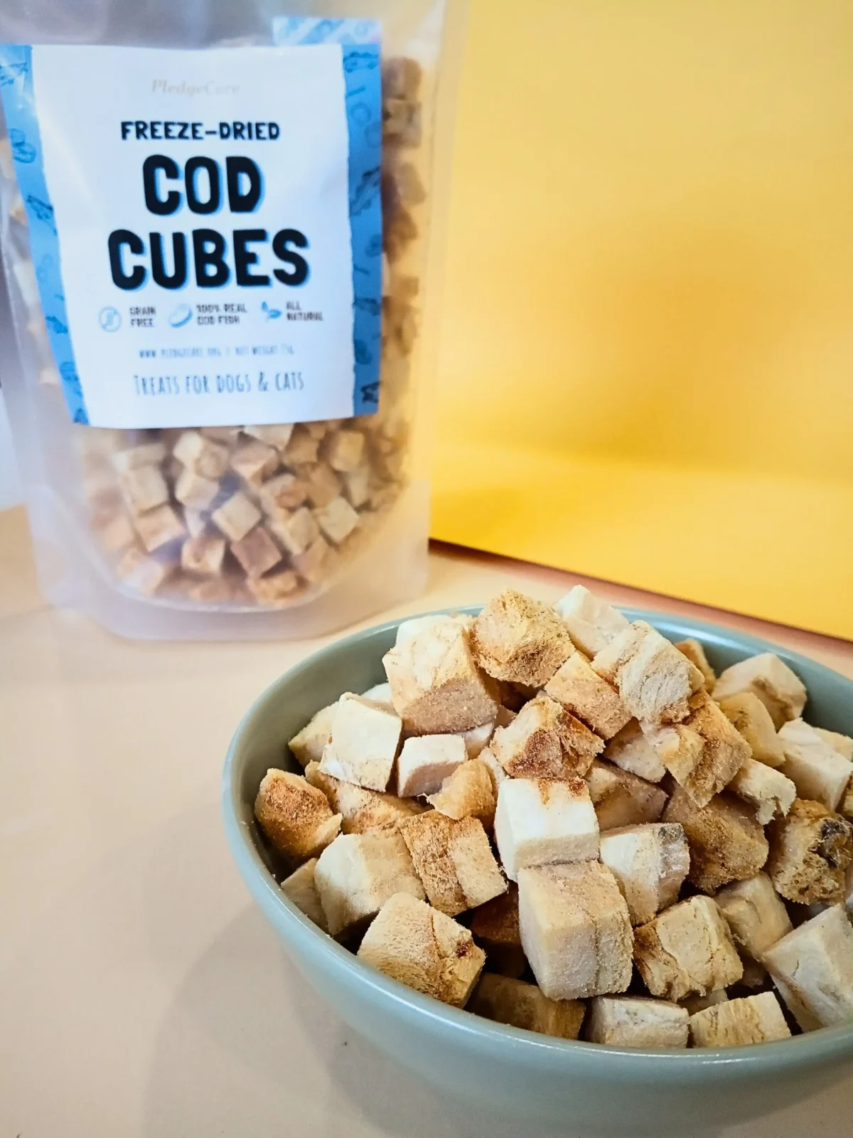 freeze dried cod