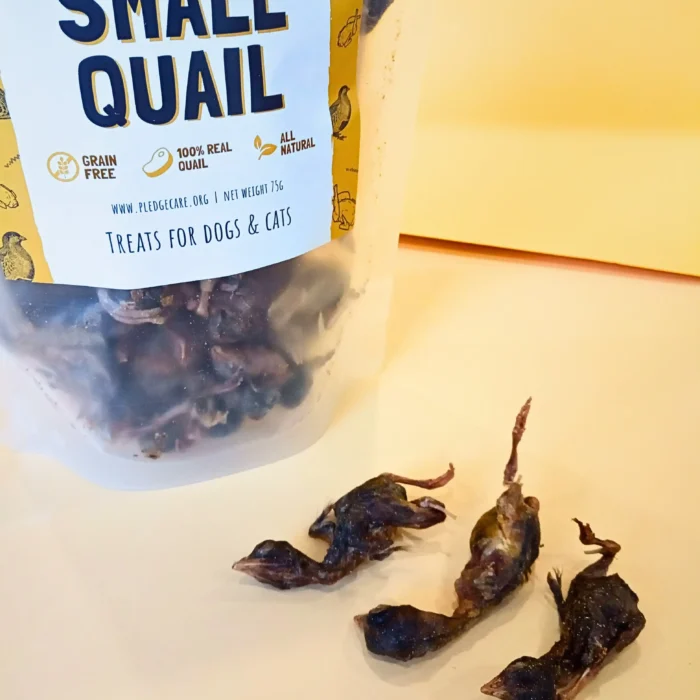 freeze dried quail