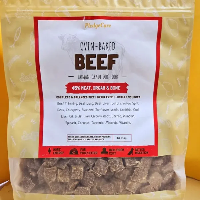 Oven-Baked Beef Recipe for Dogs